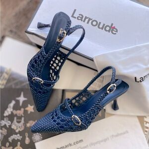 Larroudé Ines Macrame Pump